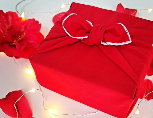 Valentine's Day furoshiki