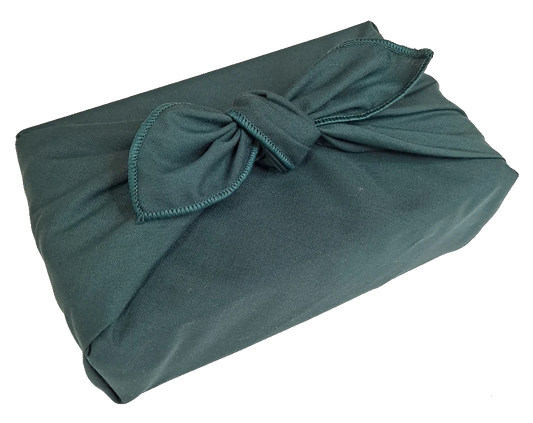 Bottle green colour furoshiki