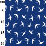 Swallow pattern cotton material with scale