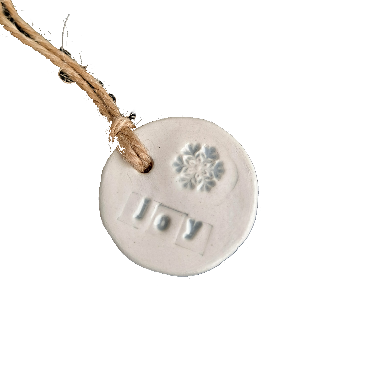 Peace, Joy and Love - Ceramic Adornments